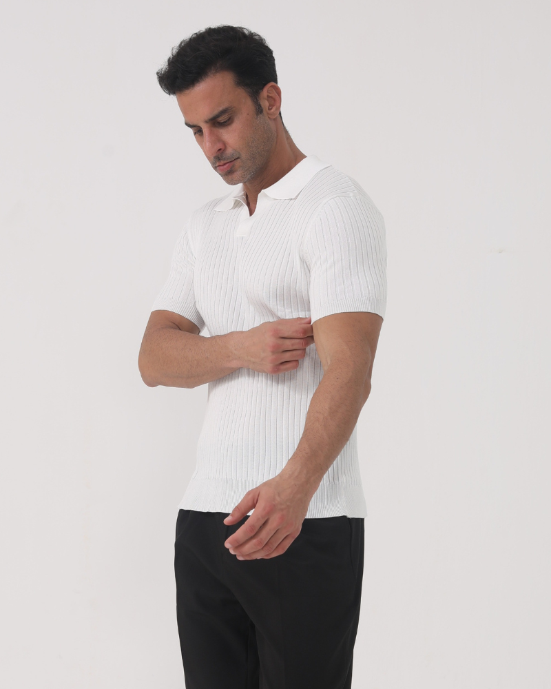 Florence - Ribbed Polo by Haven Hills