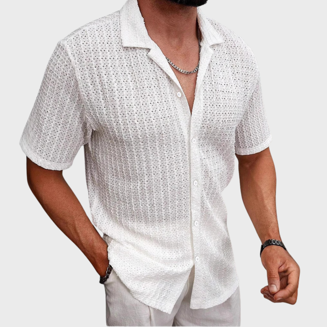 Haven Hills Textured Knit Breeze Shirt