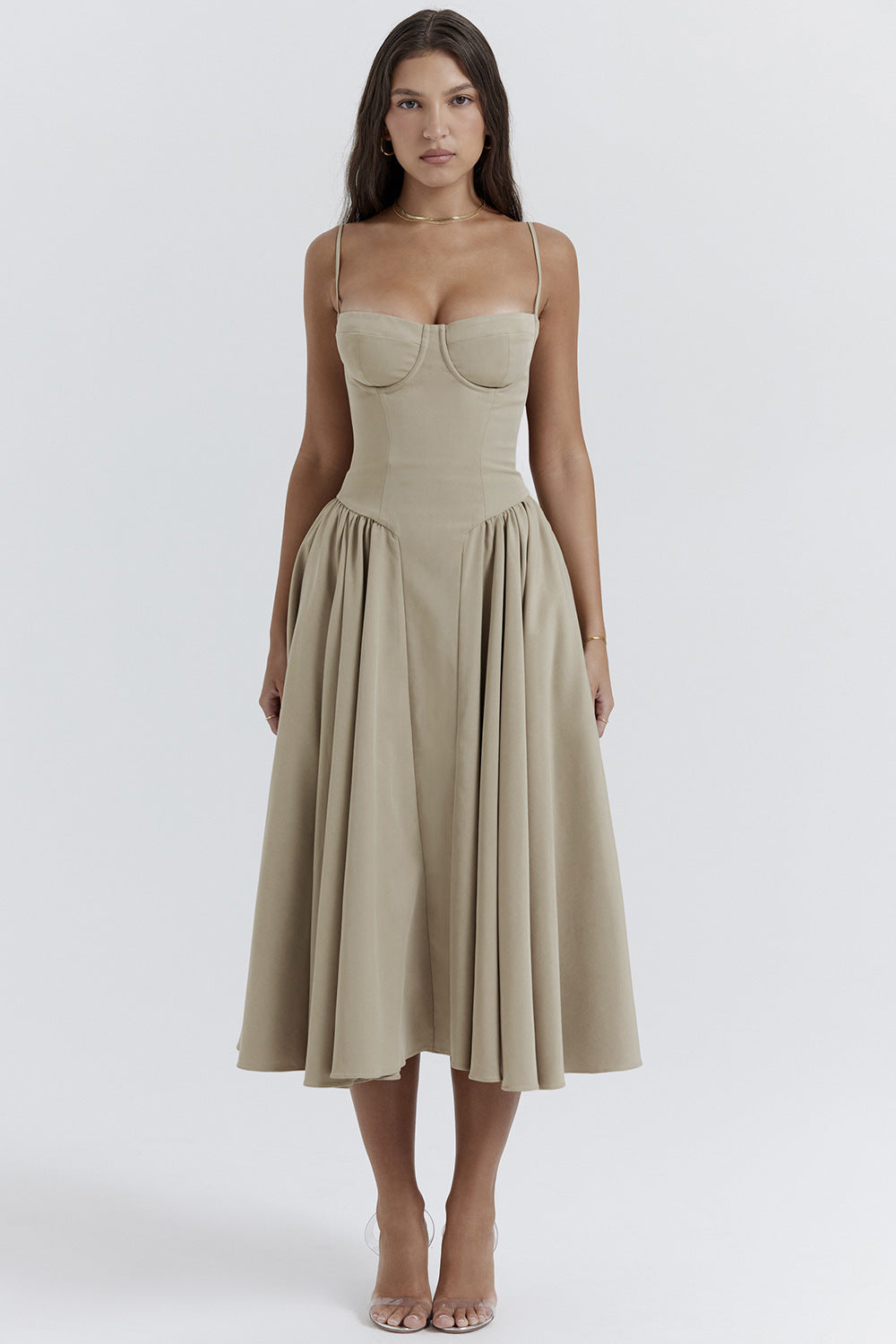 Rositsa | Retro-Chic Midi Dress