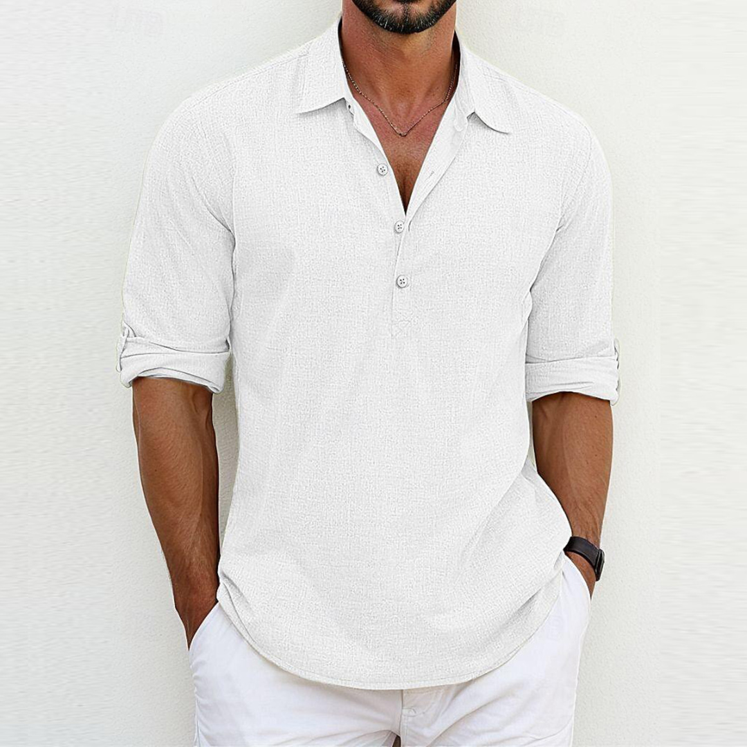 Premium Mid-Button Shirt by Haven Hills