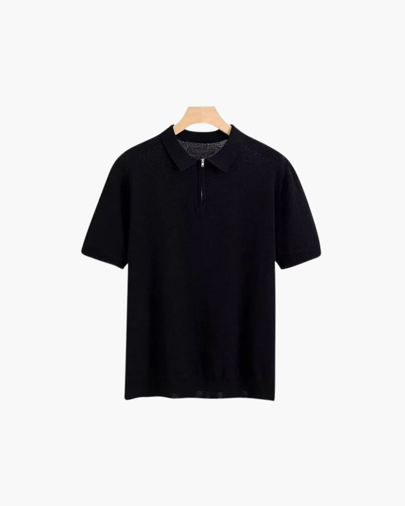 Marbella Zip Up Polo by Haven Hills