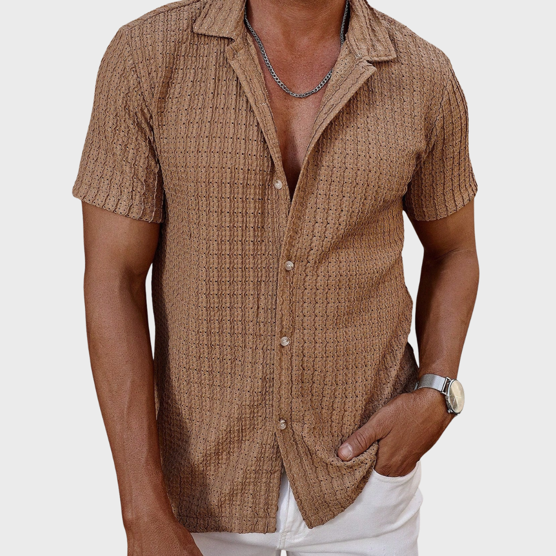 Haven Hills Textured Knit Breeze Shirt