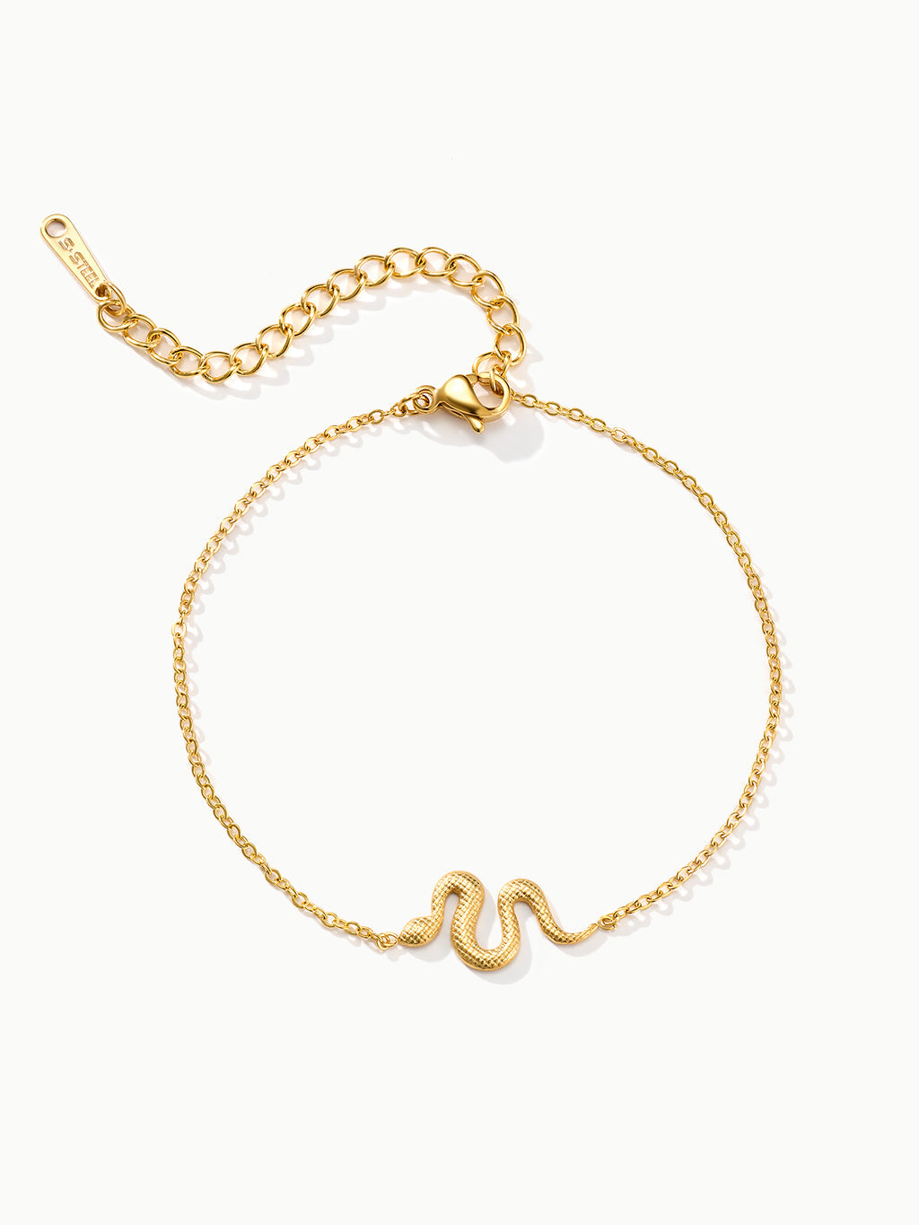 Classic Textured Snake Bracelet