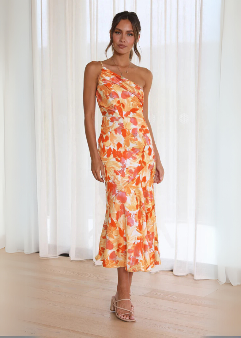Virala | Stylish One-Shoulder Dress
