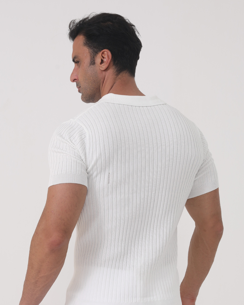 Florence - Ribbed Polo by Haven Hills