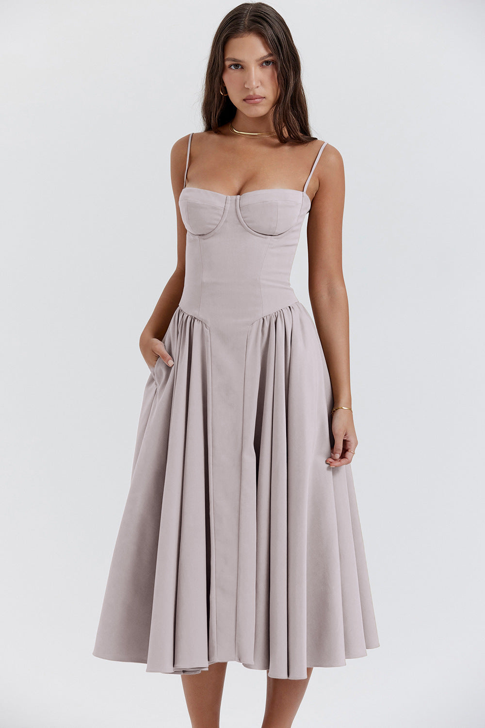 Rositsa | Retro-Chic Midi Dress