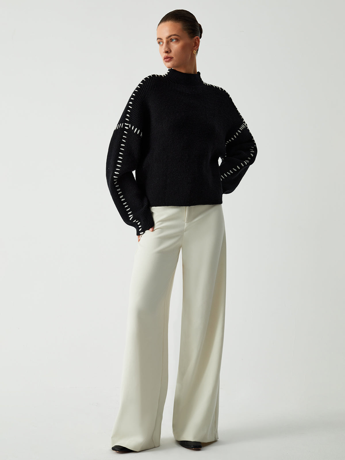 Milena Oversized Turtleneck