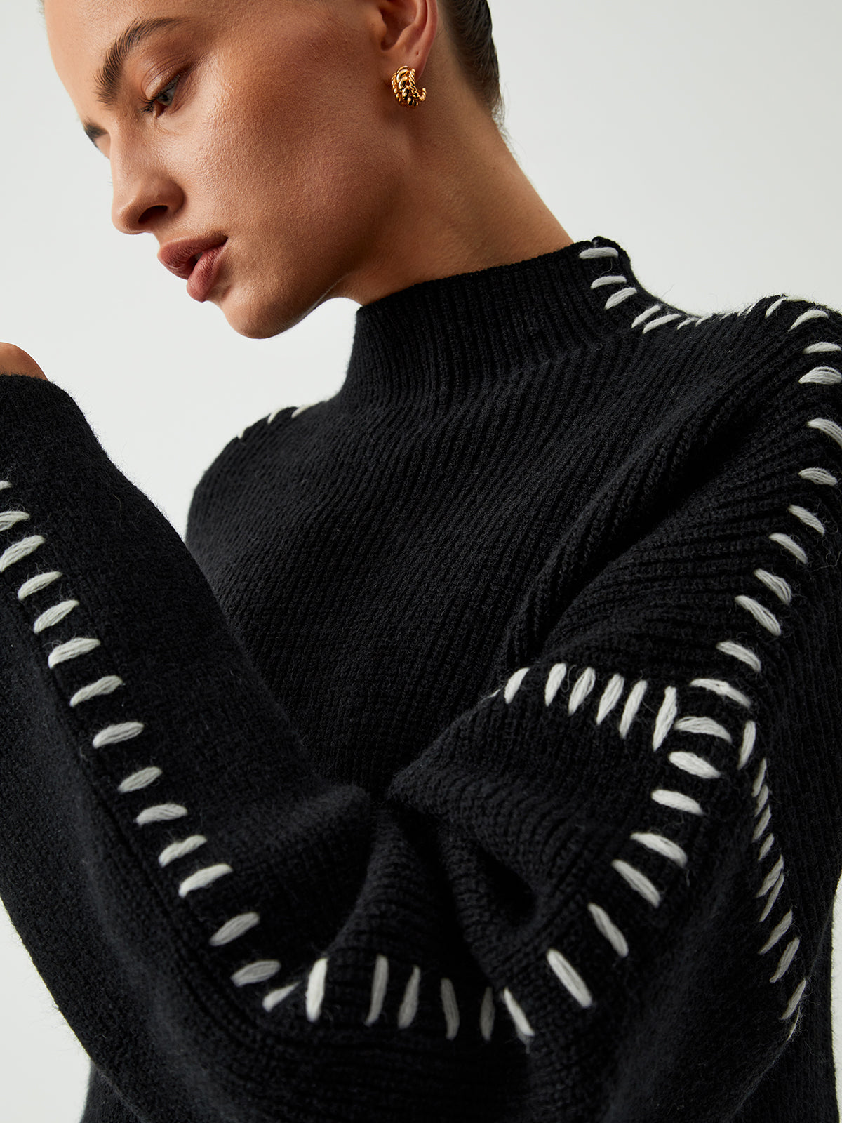 Milena Oversized Turtleneck