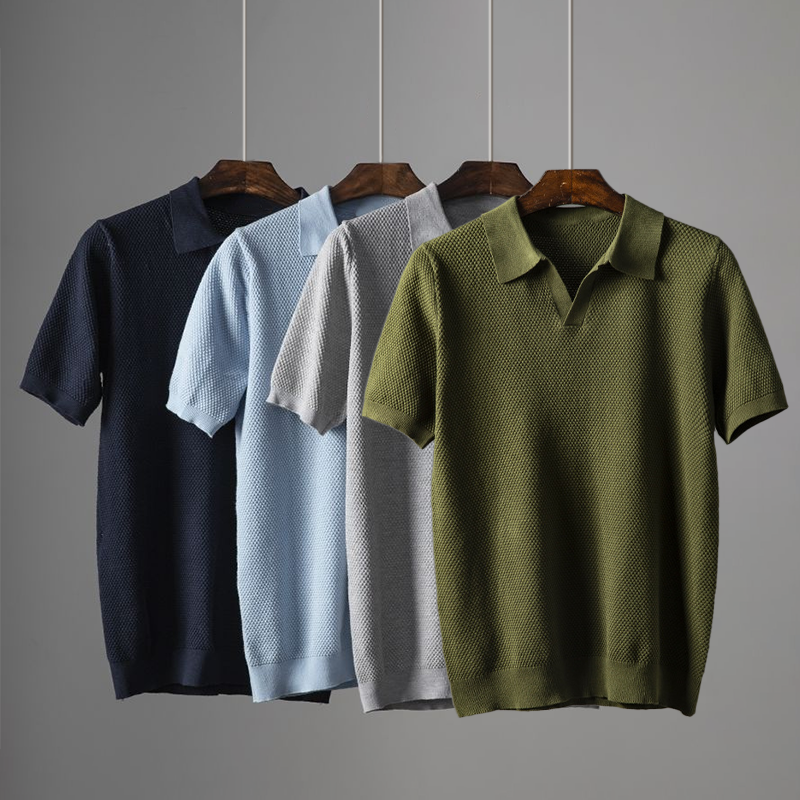 The Haven Hills Knit Polo's