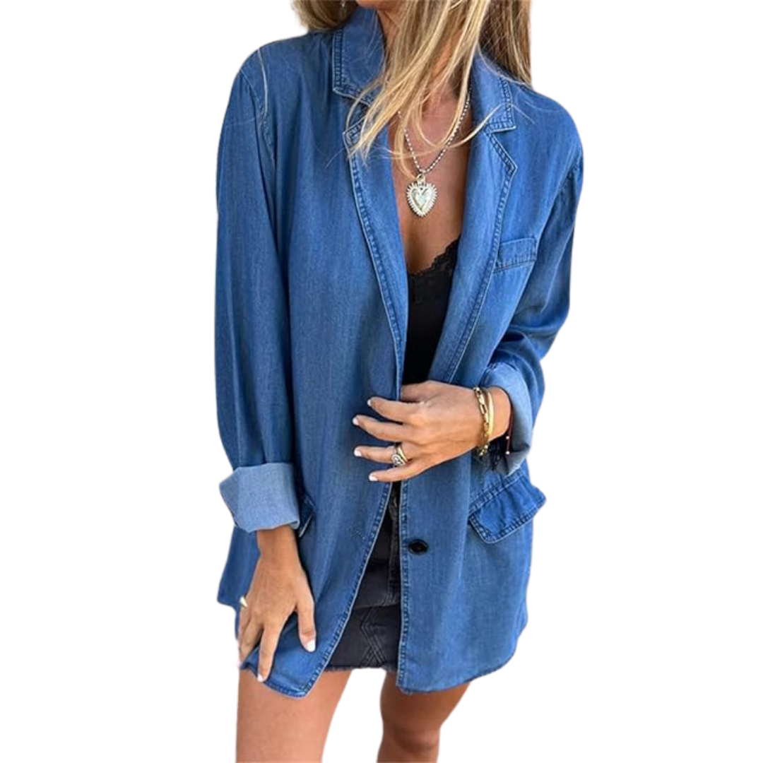 Dimana | Denim Blazer