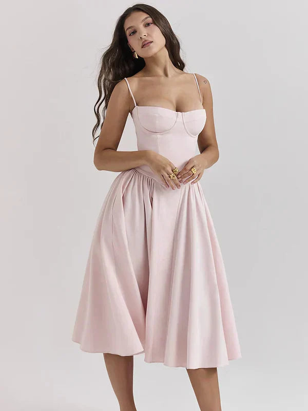 Rositsa | Retro-Chic Midi Dress