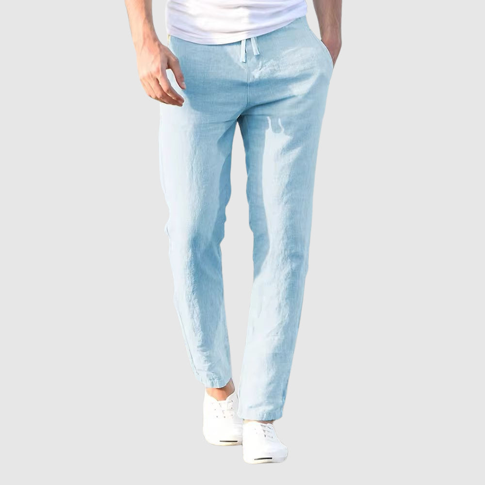 Coastal Ease Linen Pants by Haven Hills