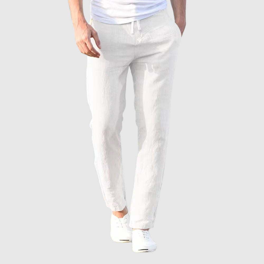 Coastal Ease Linen Pants by Haven Hills