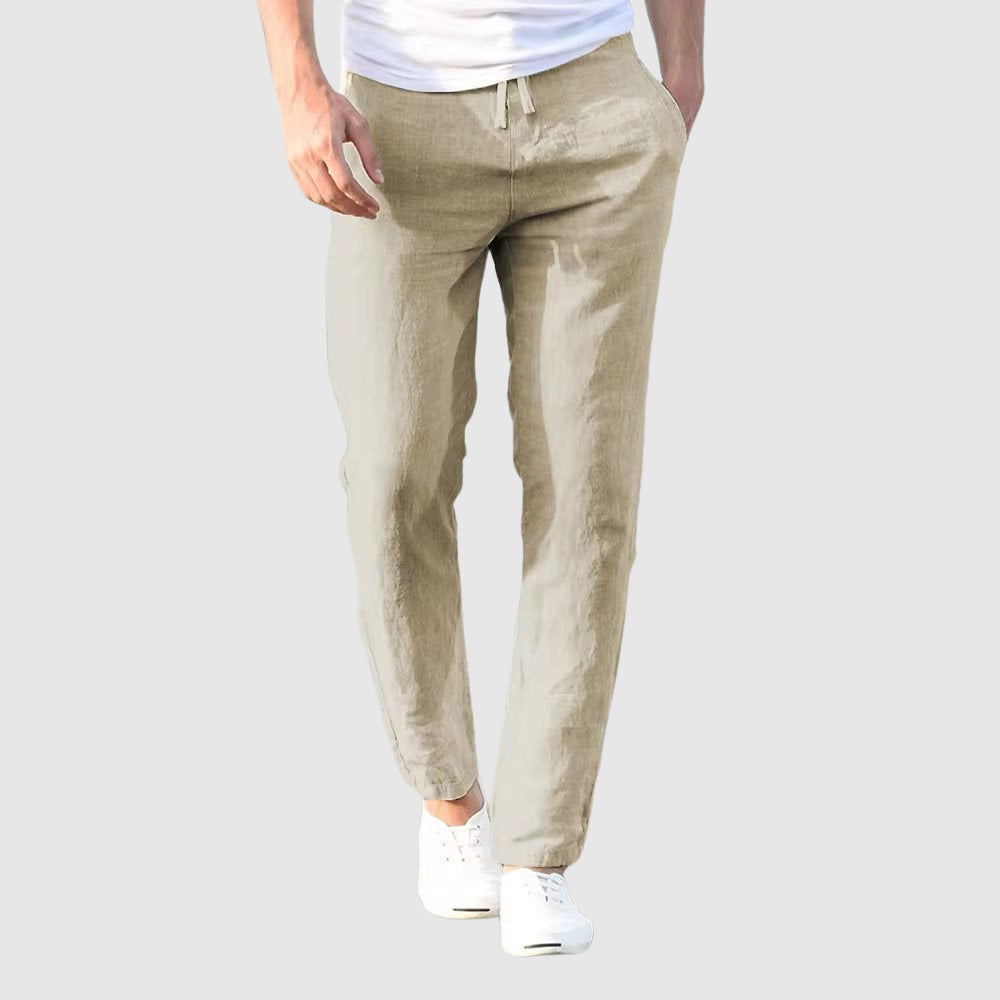 Coastal Ease Linen Pants by Haven Hills