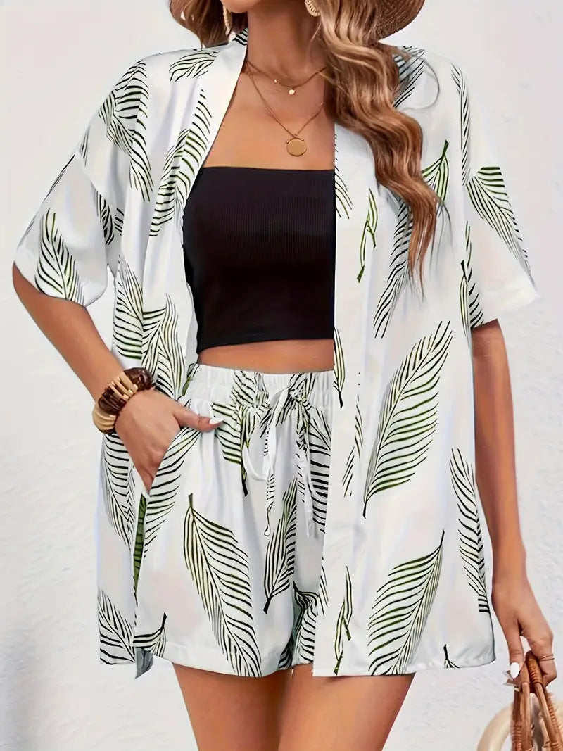 FANNIE™ – Floral Top & Shorts | Special Offer: 2nd Set – 50% OFF
