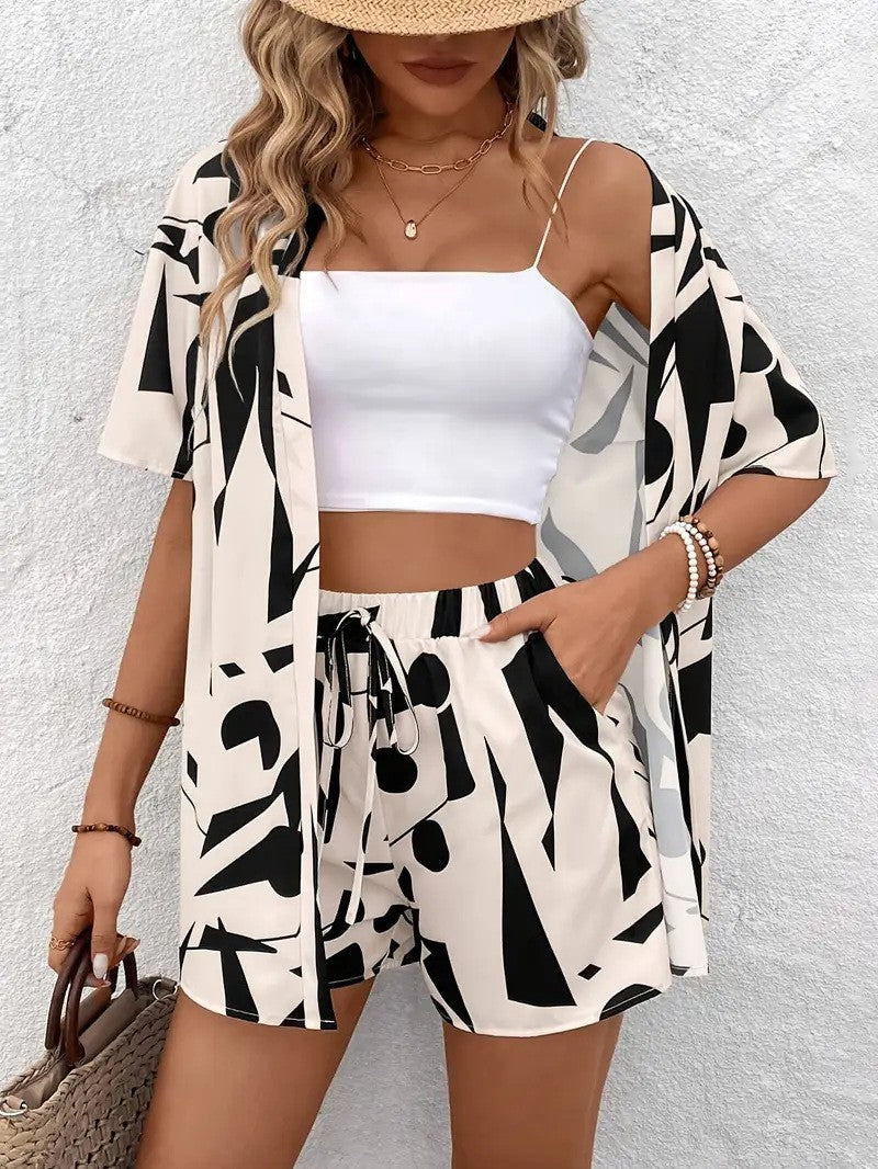 FANNIE™ – Floral Top & Shorts | Special Offer: 2nd Set – 50% OFF