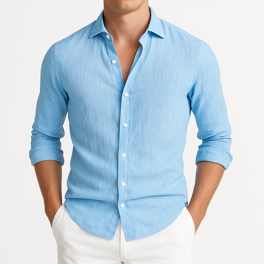 Haven Hills – Lightweight Long Sleeve Shirt with Roll-Up Sleeves