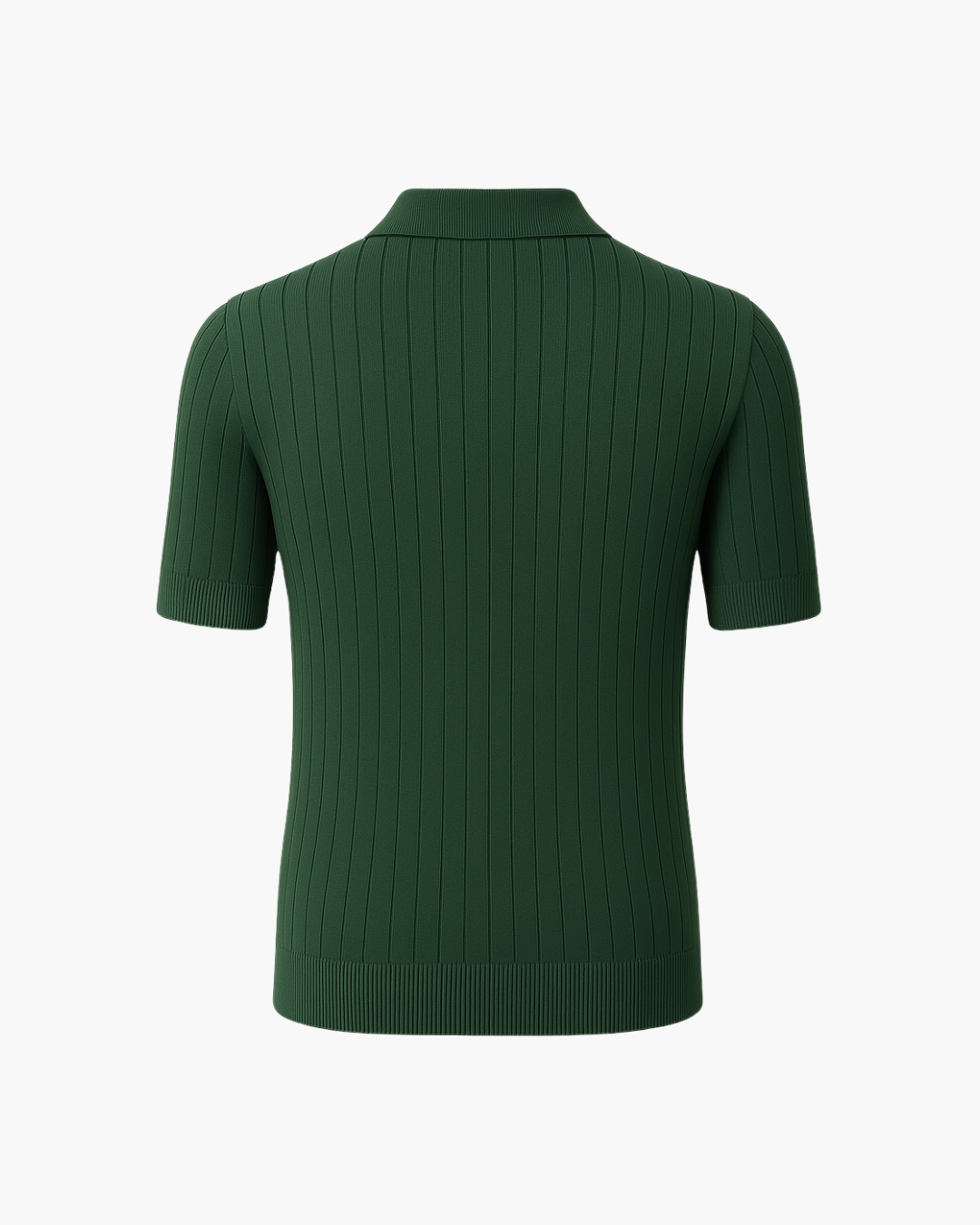 Donte - Short-Sleeved Knitted Polo Shirt