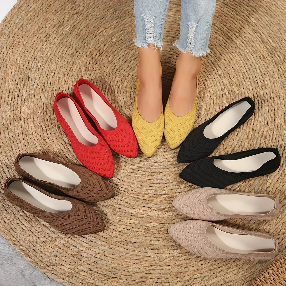 Livia | Pointed Ballet Flats