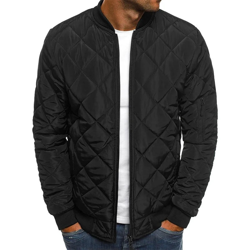 Ethan - Diamond Pattern Jacket