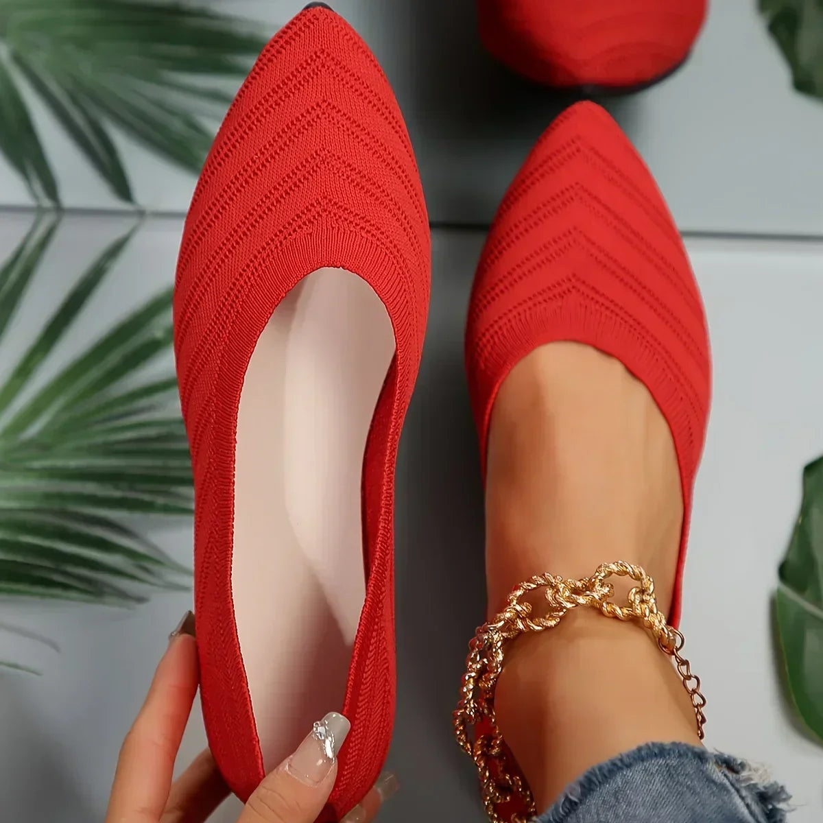 Livia | Pointed Ballet Flats