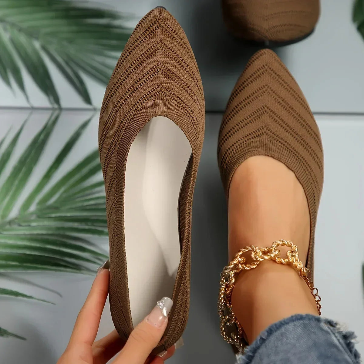Livia | Pointed Ballet Flats