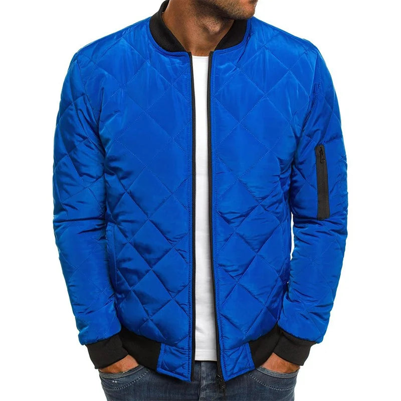 Ethan - Diamond Pattern Jacket