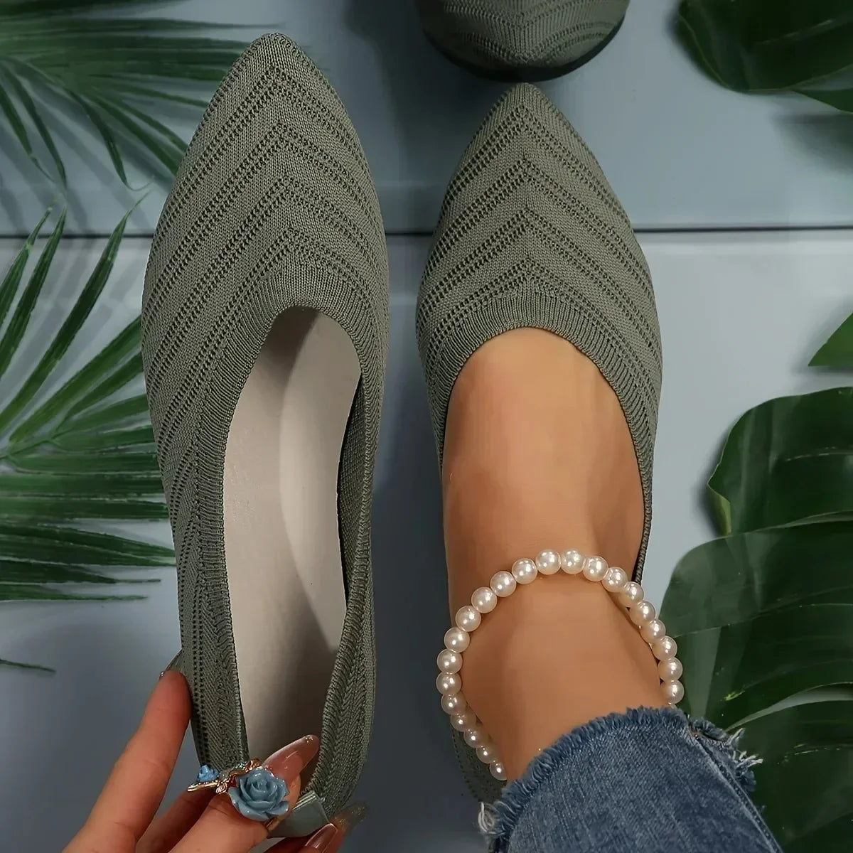Livia | Pointed Ballet Flats