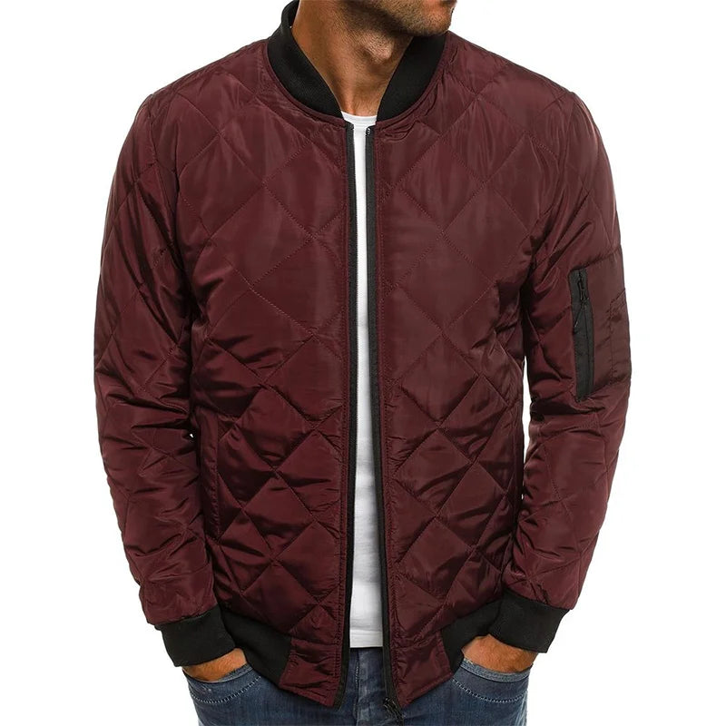 Ethan - Diamond Pattern Jacket