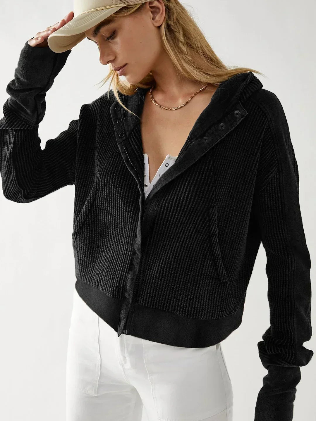 Vindica Cropped Hoodie