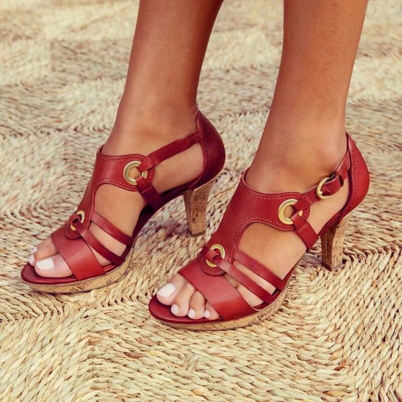 Ludovica - Comfortable Heel Sandal
