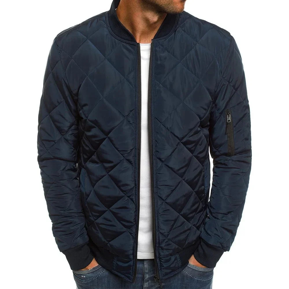 Ethan - Diamond Pattern Jacket