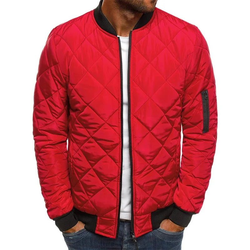 Ethan - Diamond Pattern Jacket