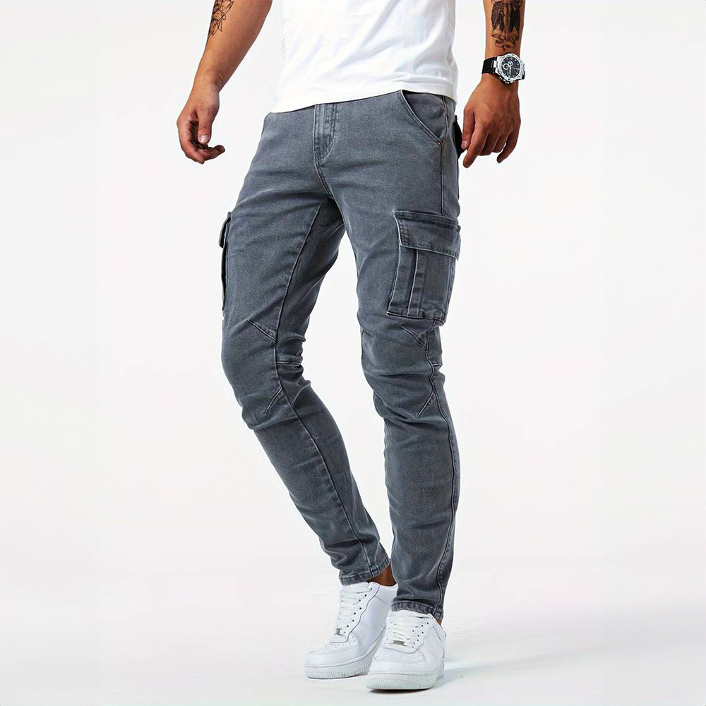 Urban Denim Cargo Jeans by Haven Hills