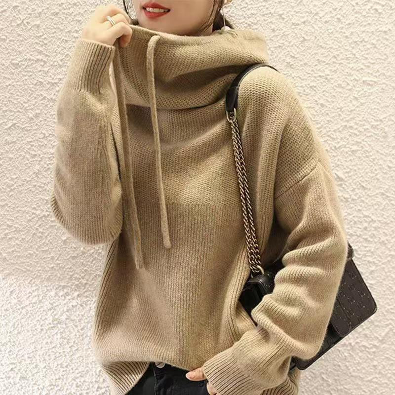 Ruby High-Neck Hoodie