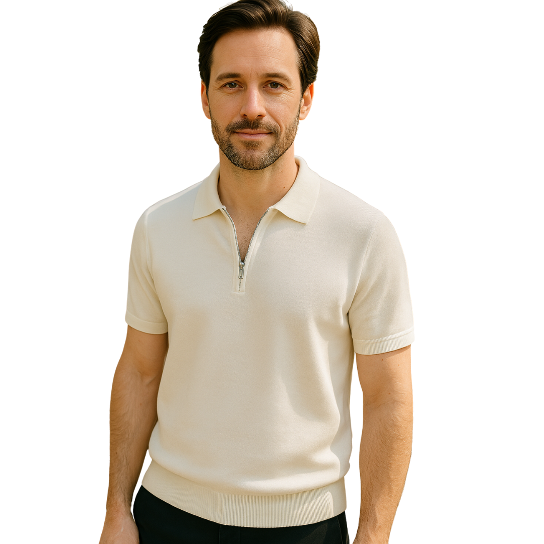 Paris Zip Polo