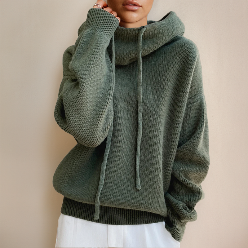 Ruby High-Neck Hoodie