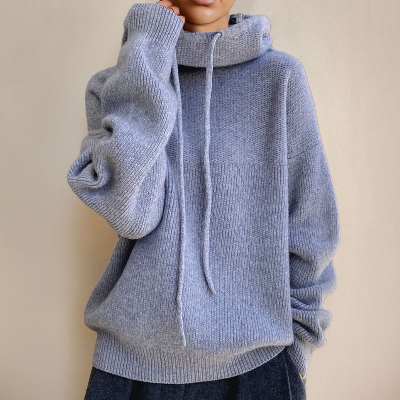 Ruby High-Neck Hoodie