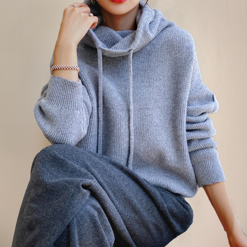 Ruby High-Neck Hoodie