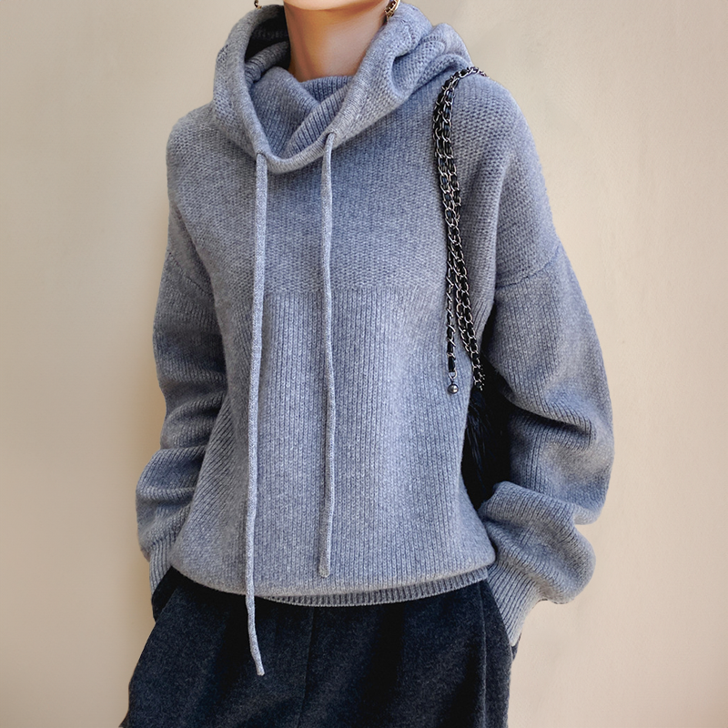Ruby High-Neck Hoodie