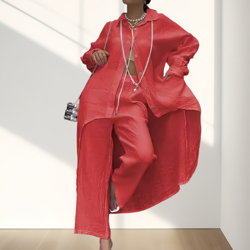 Marisa Set – long sleeve shirt and pants