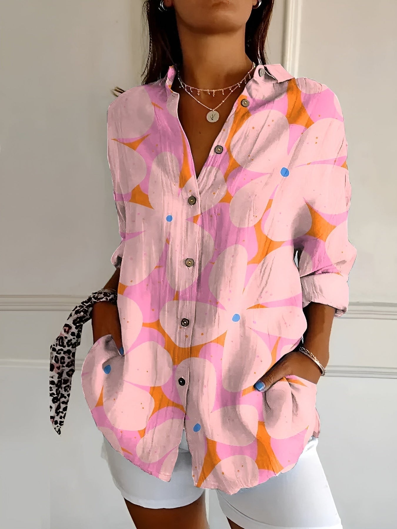 Haven Hills – Artistic Escape Button-Up Shirt